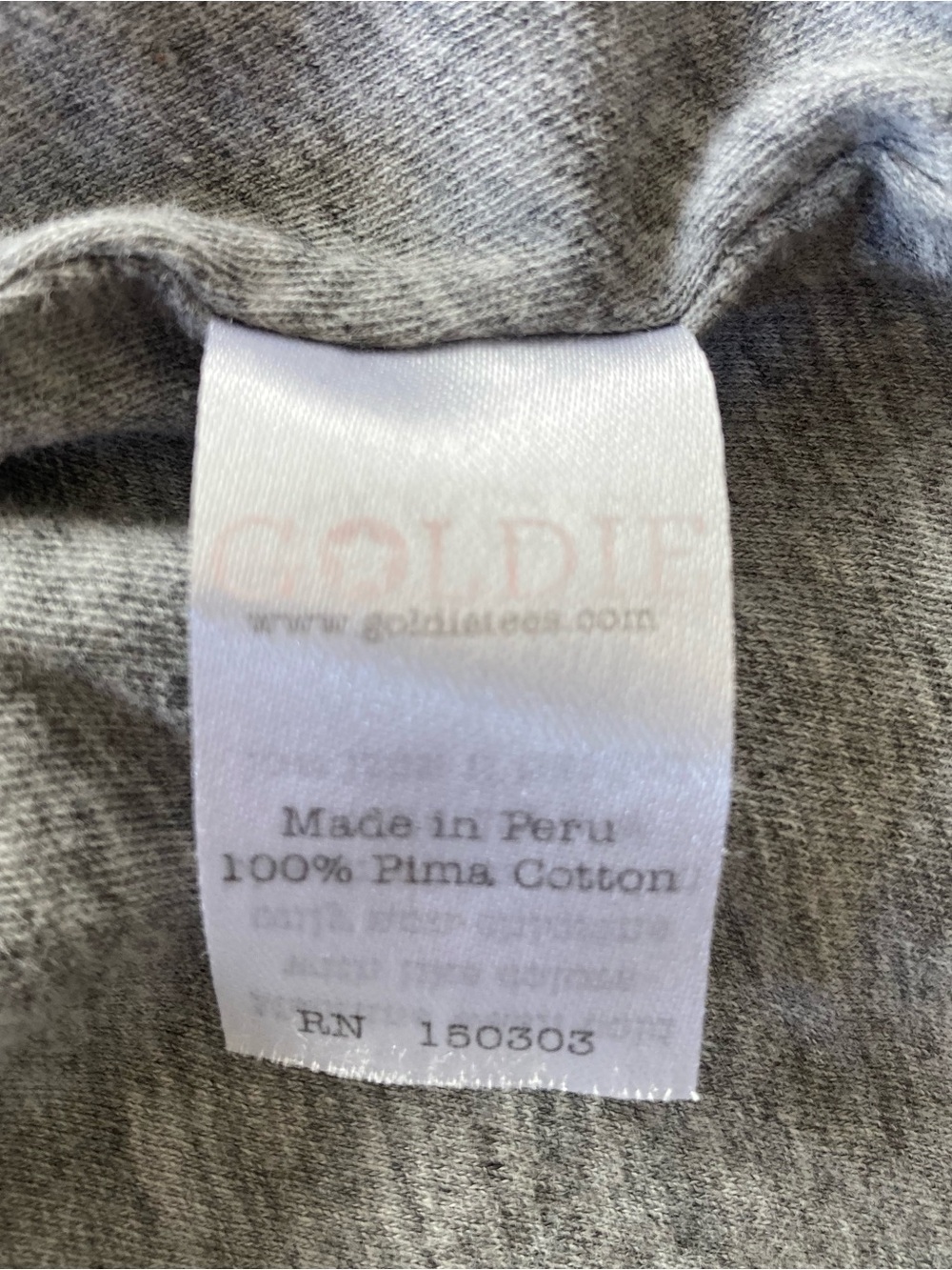 Goldie LeWinter 2-Ply Pima Cotton Layering Top - Picture 7 of 9